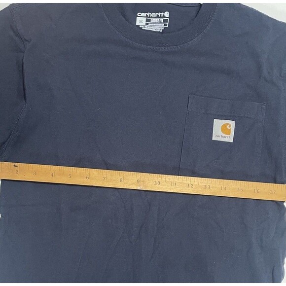 Carhartt Men's T-Shirt,  Loose Fit Short Sleeve Heavyweight Pocket Tee Size XS - Picture 5 of 5